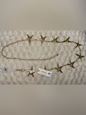 Most Wanted USA Starfish Chain Belt - NWT